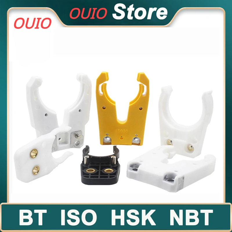 

OUIO BT30 BT40 NBT30 ISO20 ISO25 ISO30 HSK32 HSK40 CNC Tool Holder Clamp Toolholder Clamp for Spindle Knife Shank BT NBT ISO HSK