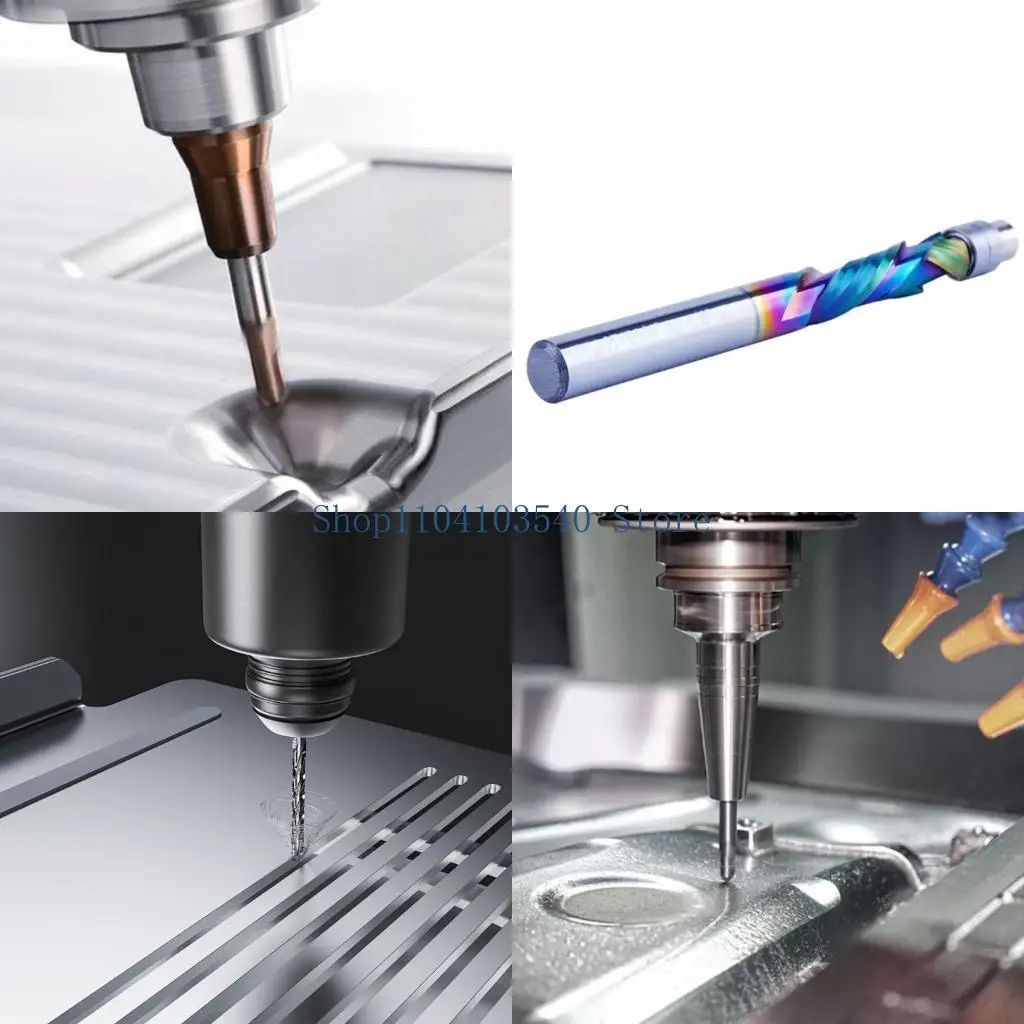 

02DC Precisions Sharpened 1/4Inch Edges Trimming Blade Corrosions Resistant Multipurpose Router Bit For Wood Plastic Cutter