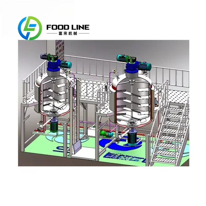 Stainless Steel Electric Heating Homogenizer Mixer for Liquid Soap Shampoo Detergent and Cosmetic Cream Making Customize