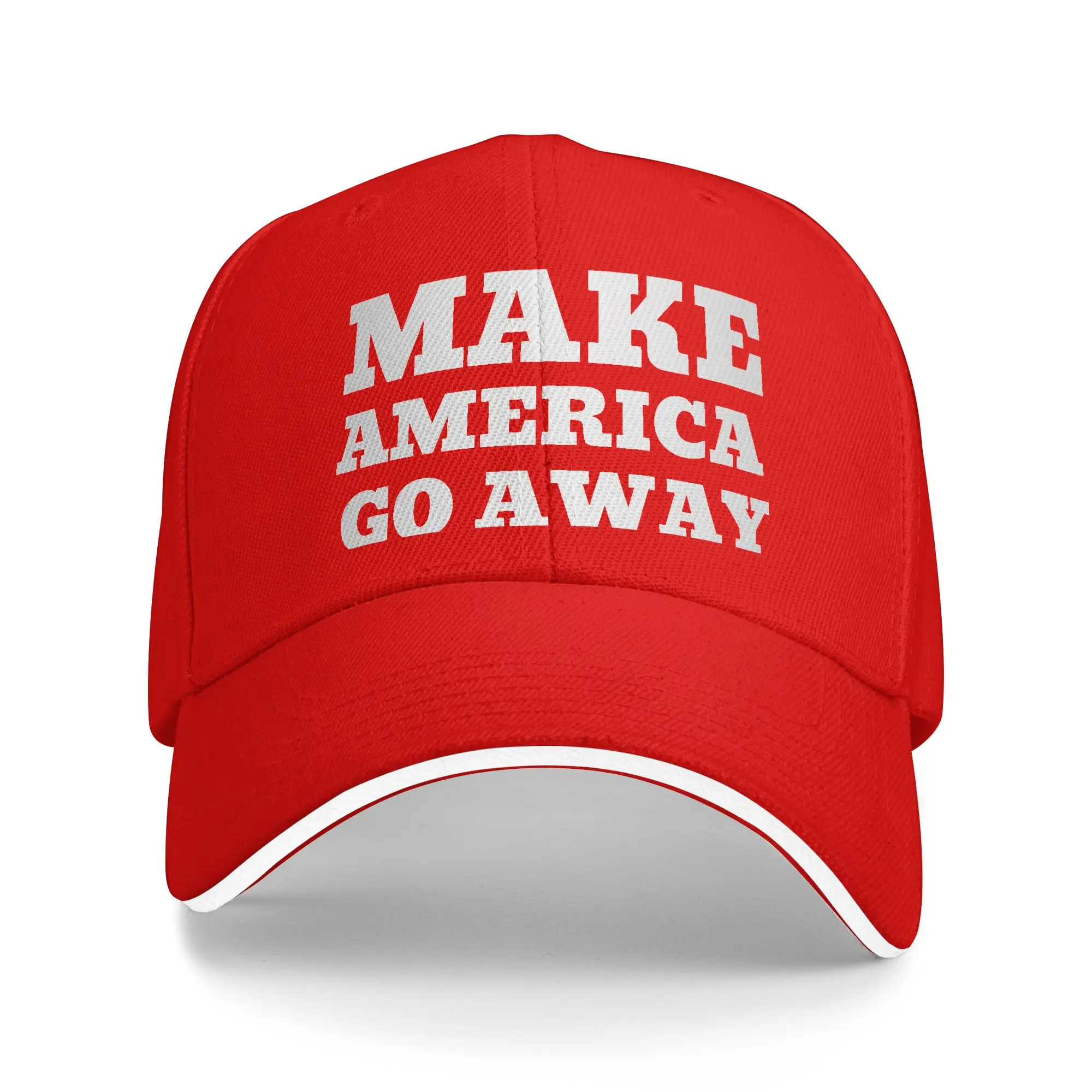 Gorras MAGA Greenland Make America Go Away, Gorras Ajustables, Gorras Deportivas, Gorras de Béisbol con Cierre a Presión, Otoño