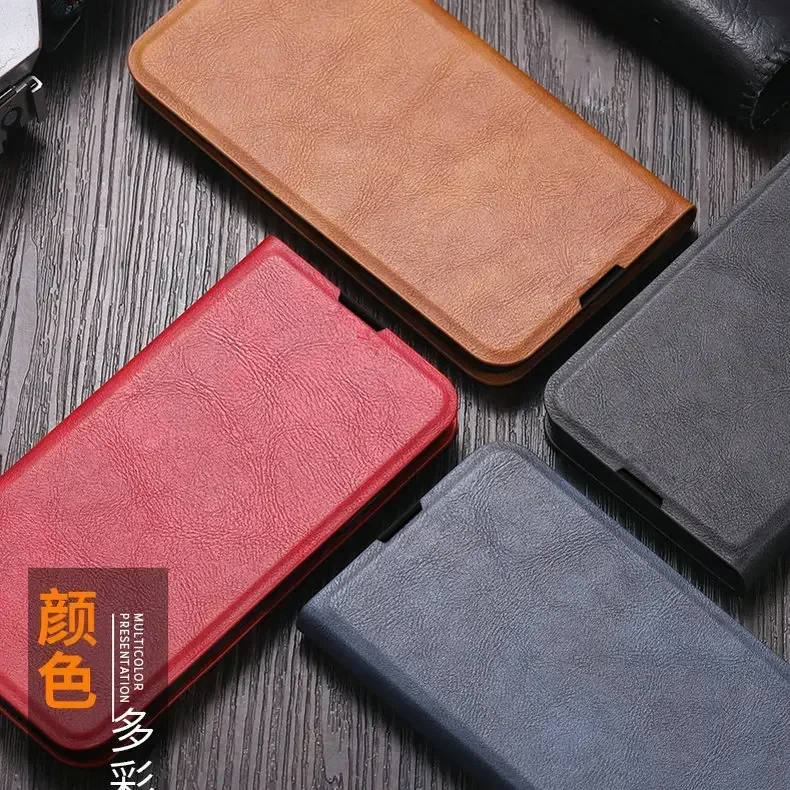 Redmi Note 13 PRO PLUS 5G funda Premium Retro de cuero de lujo con tapa magnética para Xiaomi Redmi Note 13 PRO 4G bolsas de teléfono