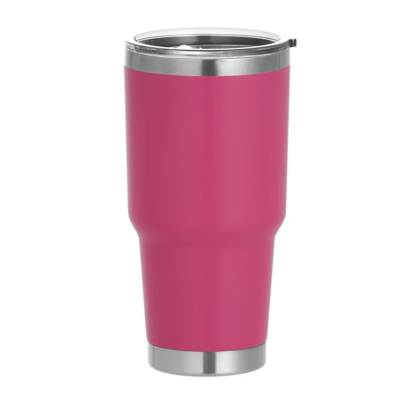 Custom Logo Coffee Mug 20oz 30oz Tumbler 18/8 Stainless Steel Vacuum Insulated Double Wall Tumbler Cup with Lid