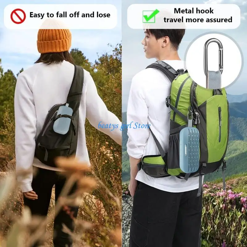 

C7AB Travelling for Case forBose Speaker Holder for Protection for Shell Sweatproof Waterproof Carrying Holder