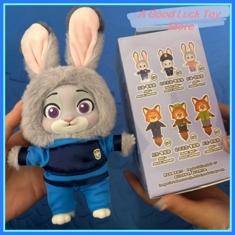 

Новая виниловая слепая коробка Disney Zootopia Classic Series 1,0, виниловая плюшевая подвеска Kawaii Mystery Box, праздничный сюрприз для девочек, подарки для детей