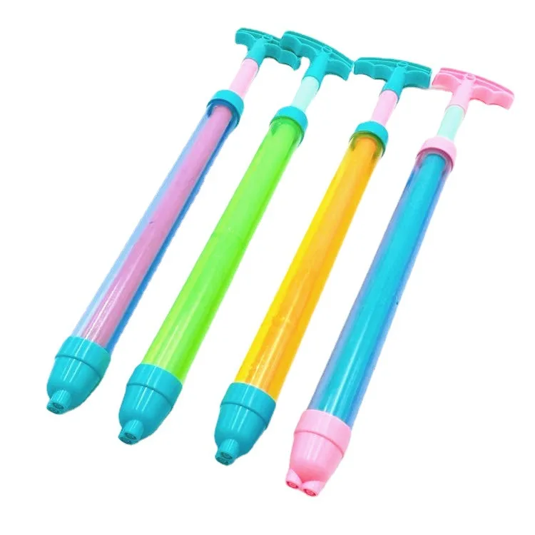 

Water Gun Summer Outdoor Water Spray Gun Pull High Pressure Range Foam EVA Beach Pools Water Fun Play Toys Children Random 43cm