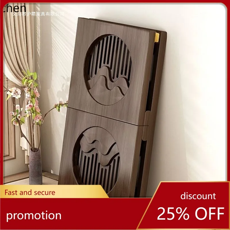 

ZML Small Table Folding Small Coffee Table Tea Foldable Window Kang Household Coffee Table