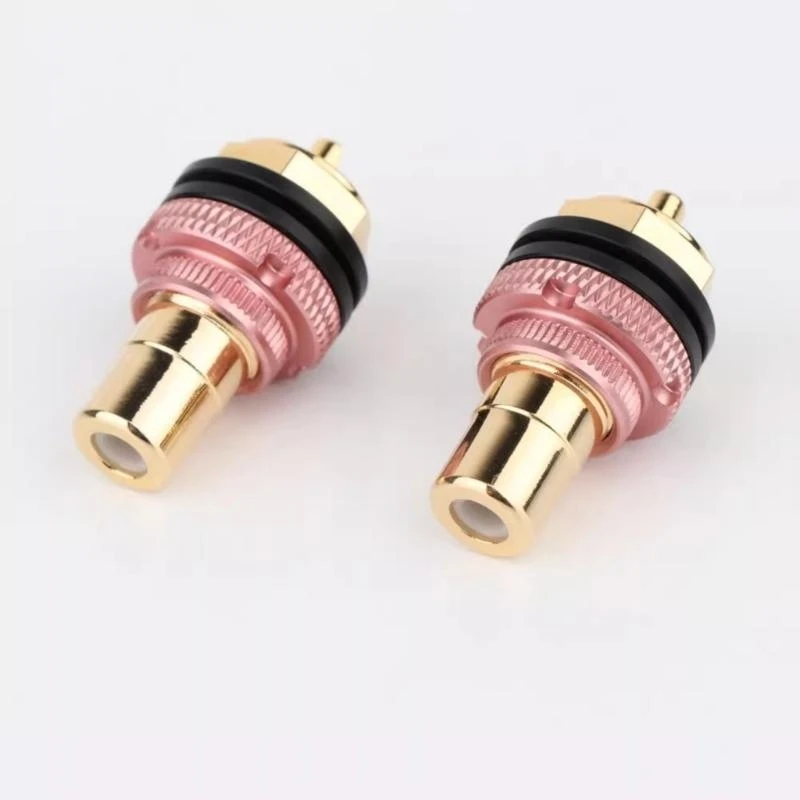 Y2GD Brass Radio Focket Focket Gold Gold Female Auditory Terminal Universal