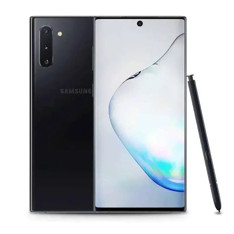 Samsung Galaxy Note10 4g Smartphone Android  6.3inches Screen CPU Snapdragon 855 12MP Camera NFC Unlocked Used Phone