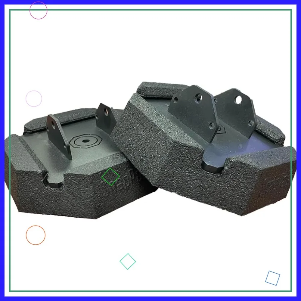 

Two-Point Trailer Jack Stands (Pack of 2) | 5.5" Metal Foot, 61% More Surface Area, 3.79 lbs & 7.25" Width