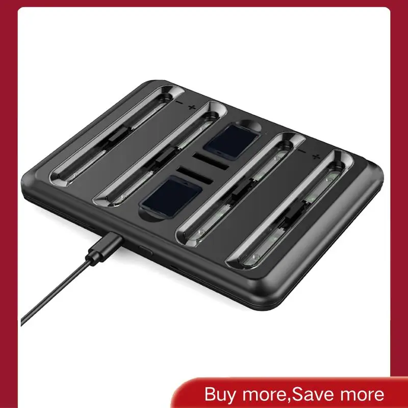 

Charging Dock Station For Nintendo 2 4 In 1 Charging Stand 4 Joy Con Controllers Charging Station-AAAE