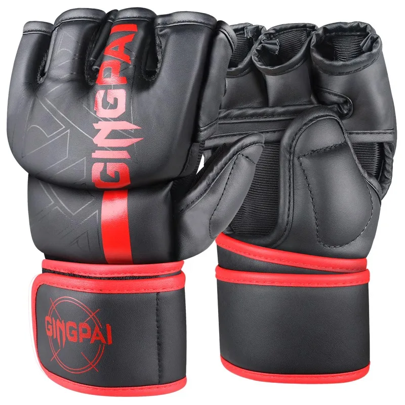 Boxing Gloves Sparring Gloves Men Women Training Professional MMA Half-Finger Fighting Boxing Gloves Sanda Free Fighting