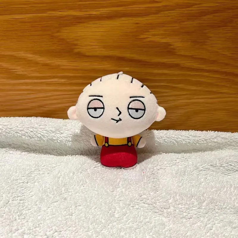 10cm Family Guy Stewie·Griffin Printed Cotton Doll Plush Toy - Cute Keychain & Bag Charm Trendy Toys Holiday Gifts Collectible