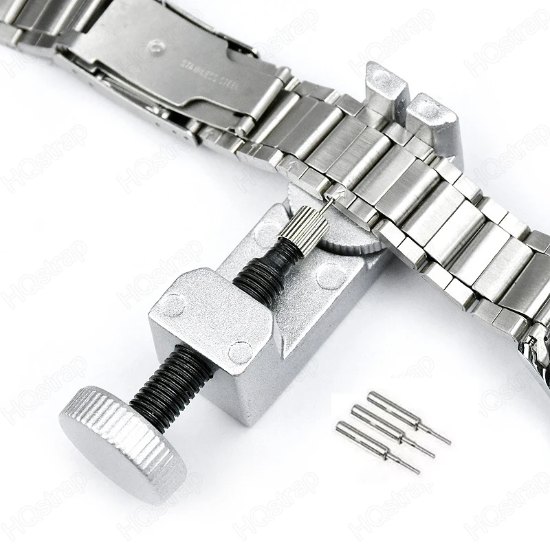 Silber Metall Entferner Werkzeug Uhr Reparatur Werkzeuge Armband Länge Teller Werkzeuge Strap Link Remover Set Uhren Zubehör