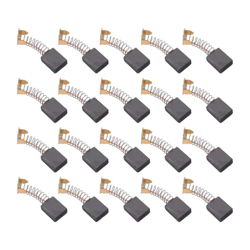 

20 Pcs. Carbon Brushes For CB-153 CB153 Saw 6.3Mm X 13.3Mm X 17Mm-[A04I Tools]