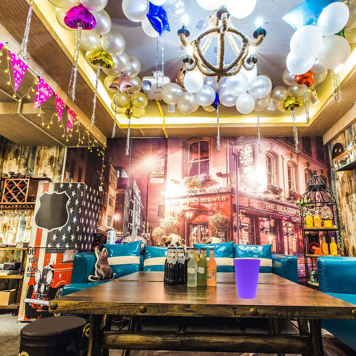 

12Pcs Frosted Plastic Party Cups Thickened Design for Outdoor Picnic Cafe Restaurant Use Plastic Party Cups