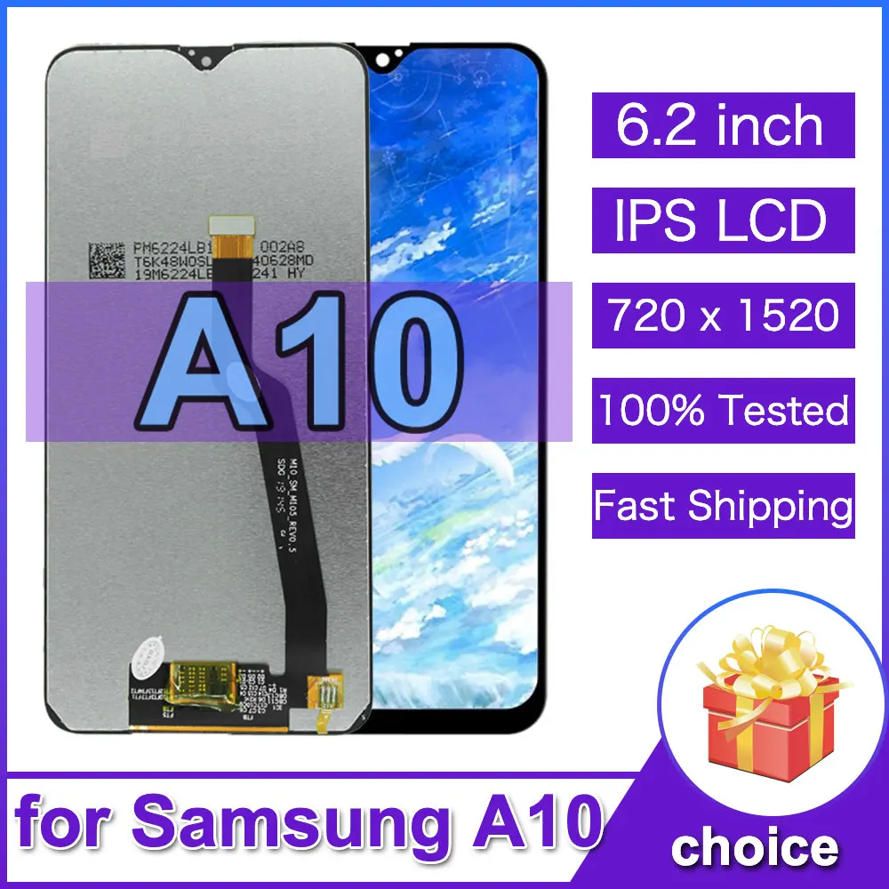 For Samsung Galaxy A10 A105M LCD Display Touch Panel Digitizer Assembly Replacement LCD With Frame  A10 A105F A105G A105M