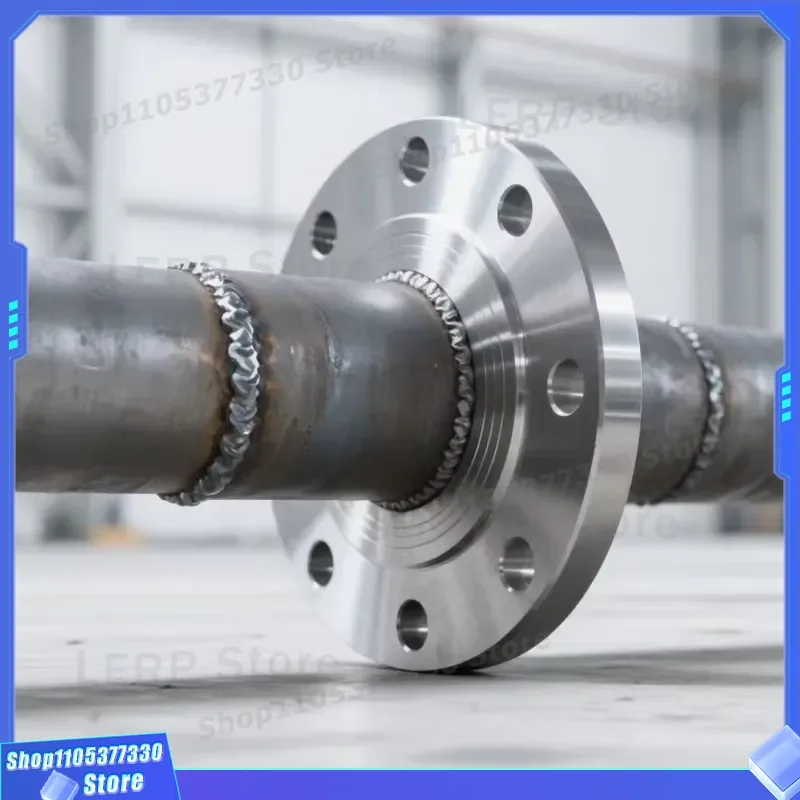 Titanium Stainless Steel Welded Neck Flange Anti Corrosion Oil Gas Wellhead Pipe Joint Fitting Industrial Pipeline Connection