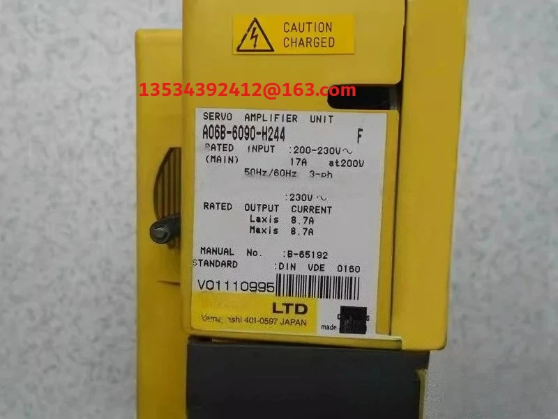 

For FANUC A06B-6090-H244 Servo Driver Amplifier A06B-6090-H244 Used