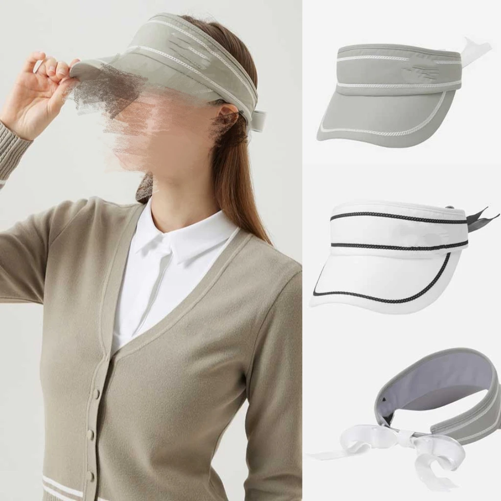 new-2023-women's-golf-clothing-summer-outdoor-sports-hat-versatile-casual-fashionable-empty-top-cap-for-ladies