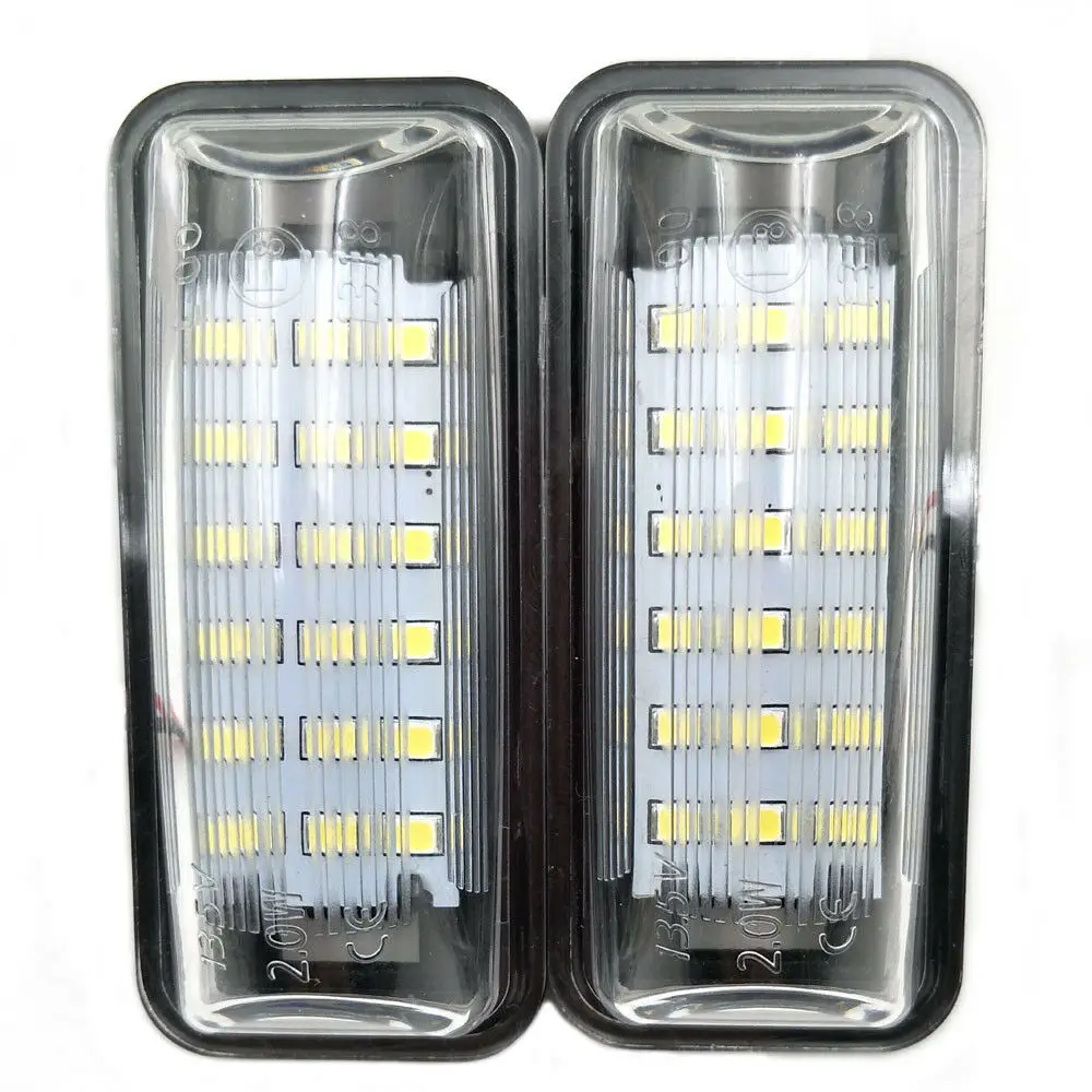 2X LED رقم لوحة ترخيص ضوء لتويوتا FT-86 GT86 سوبارو BRZ WRX فورستر