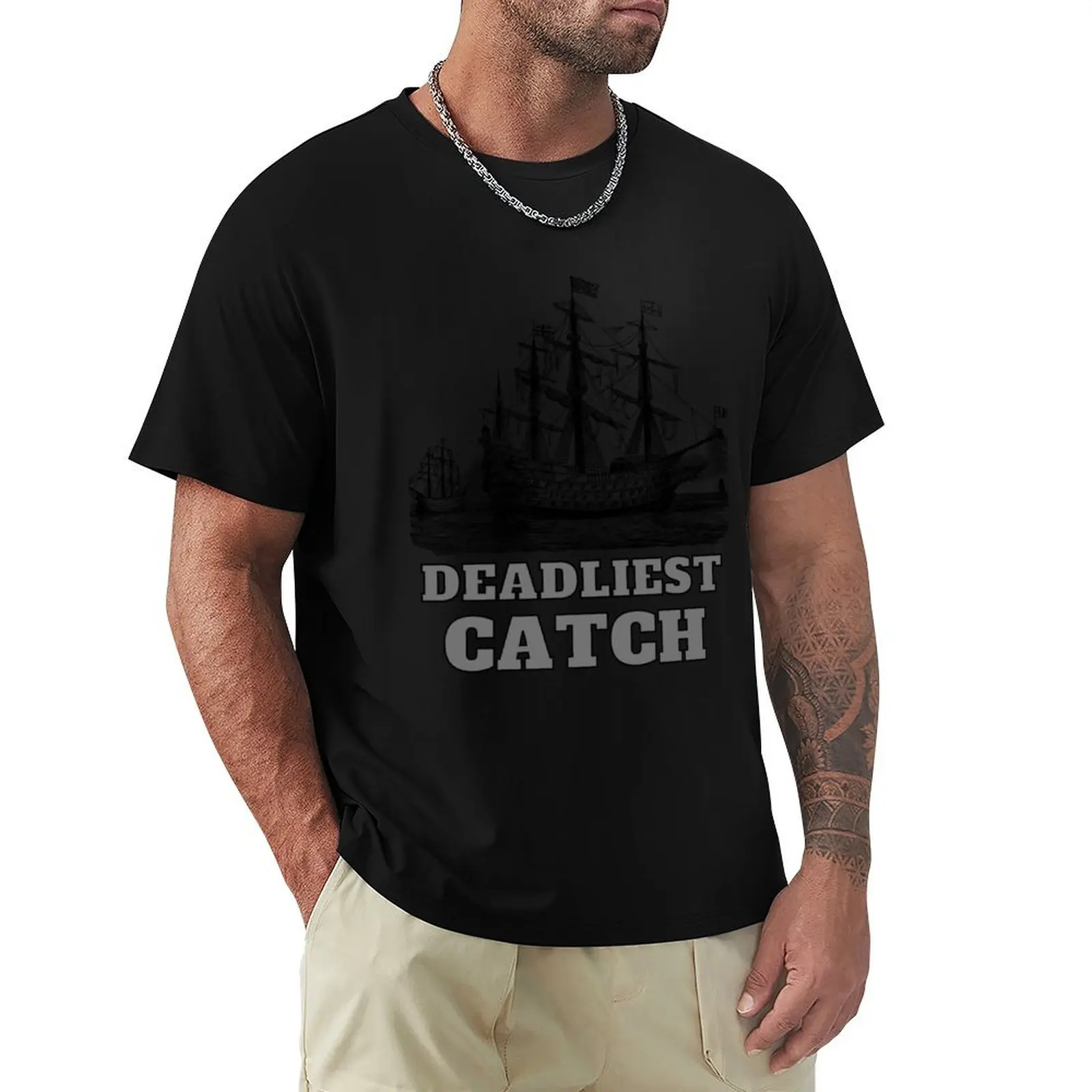 time bandit fv , deadliest catch T-Shirt Independence Day Short Sleeve T-Shirt