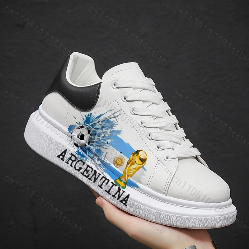 2026 Argentina Football Match Teenager Student Adult Men Women High Quality Wear-resistant Odor-resistant Trendy Casual Sneakers