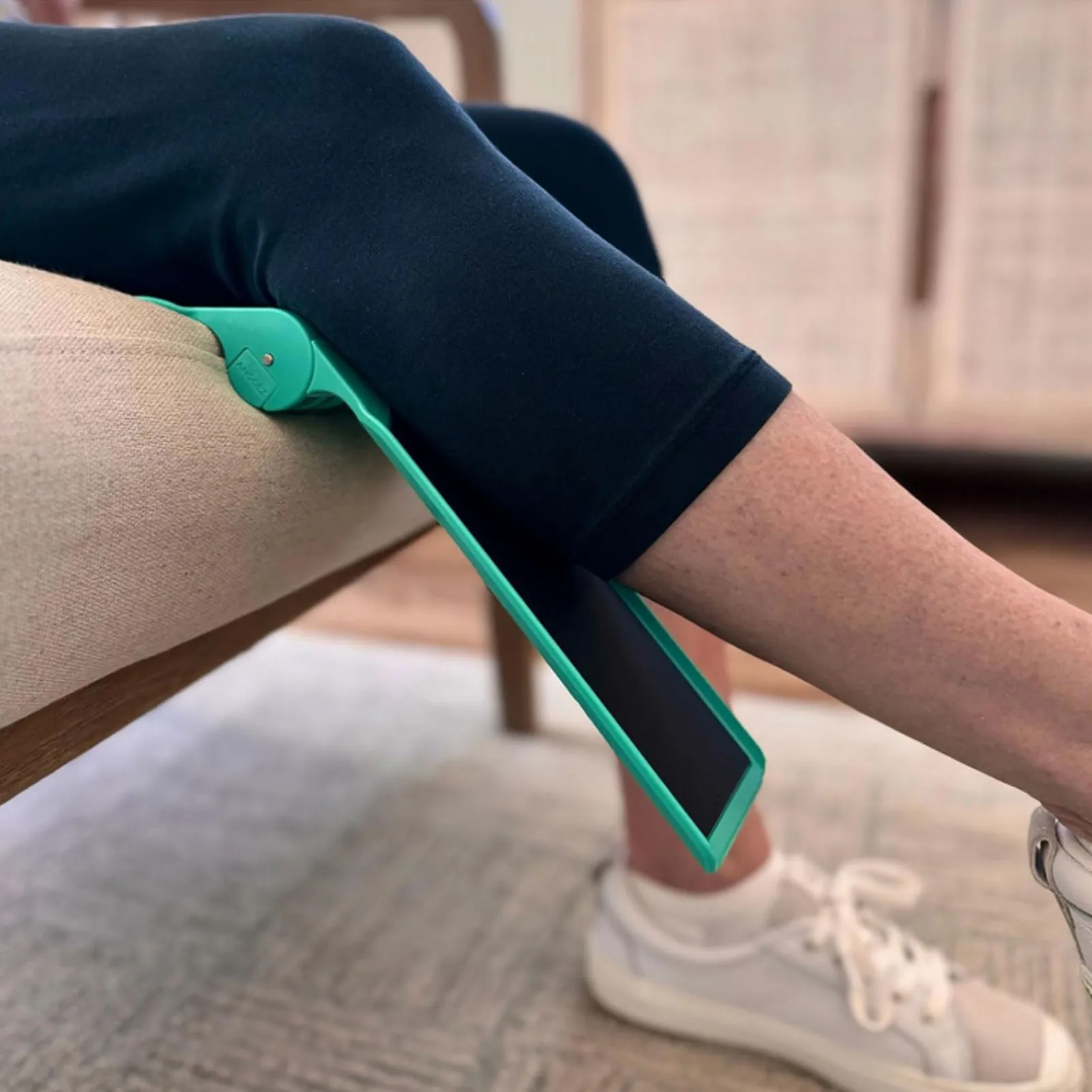 Alat Penyangga Lutut, Alat Penyangga Lutut, Alat Penyangga Lutut yang Dapat Disesuaikan, Anti Selip, Mudah Dibersihkan, Alat Penyangga Lutut untuk Pelari Atlet