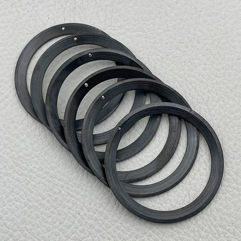 Anel de inserção de moldura de cerâmica mod 38*30.5mm para skx007 skx009 seamaster gmt caixa de relógio movimento nh35 peças de relógio de mergulho masculino personalizado