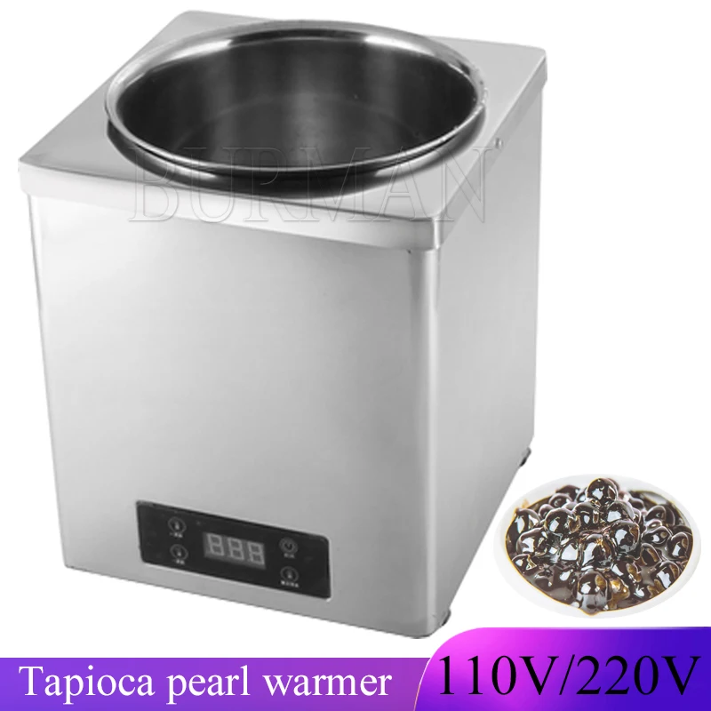 

3L/7L Tapioca Pearl Warmer Machine Boba Insulation Pot For Milk Tea Shop Stainless Steel Food Warmer Cooker