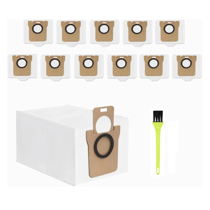 ABRW-12 Sacchetti per aspirapolvere per stazione base per aspirapolvere robot Dreame L10s Ultra/Dreame S10, sacchetti per aspirapolvere