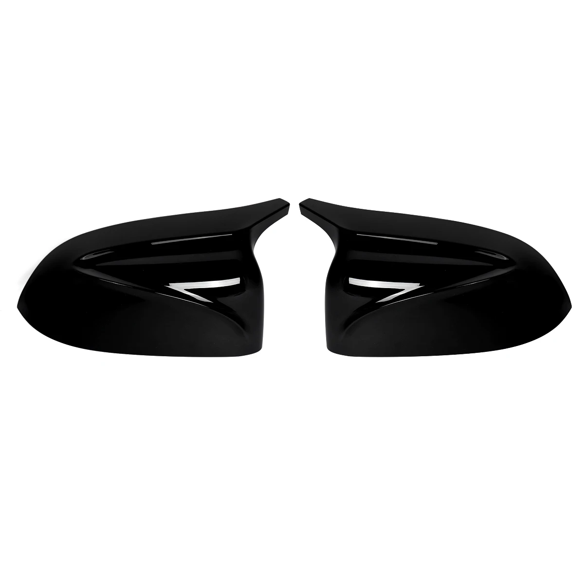 Magickit for BMW X3 G01 X4 G02 X5 G05 X6 G06 X7 G07 Mirror Cover Caps M Style Gloss Black Car Rear View Side Mirror Cover Trim view 3