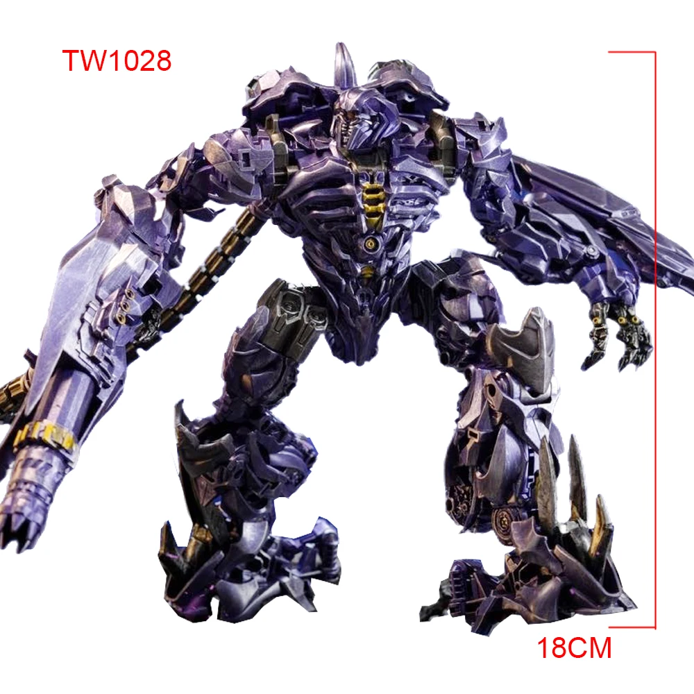 Transformation Toy BAIWEI TW1028 Shockwave ZS01 SS56 MP29 Universe Guardian Deformation Robot Alloy Action Figure Model Car Gift