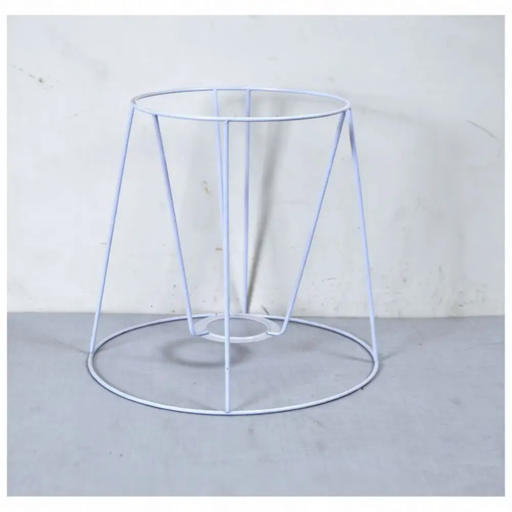 DIY Metal Light Fitting Frame Holder E27 Interface Iron Skeleton Accessories For Artisan Handmade Table Lamp Production