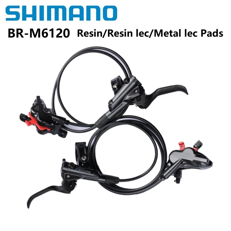 Shimano DEORE SLX M6100 M6120 Brake Pistons Hydraulic Disc BR For MTB Bike Accessories Resin/Resin lec/Metal lec Pads G05S J04C