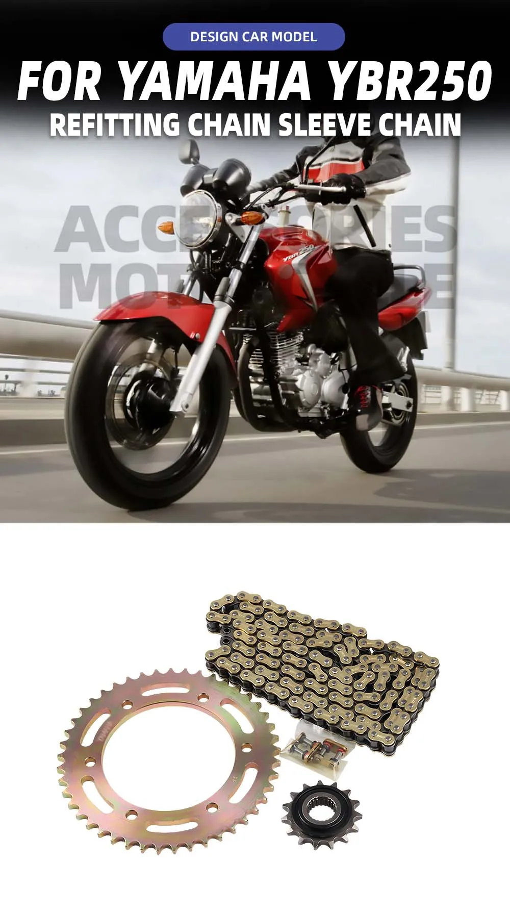 For Yamaha YBR250 YS250 YBR 250 YS 250 Motorcycle Spare Parts