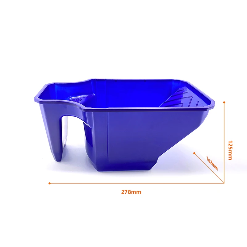 

For Brushes And Rollers Durable PP Material, Large Capacity, 4-inch Handheld Paint Cup With Roller Holder - Convenient