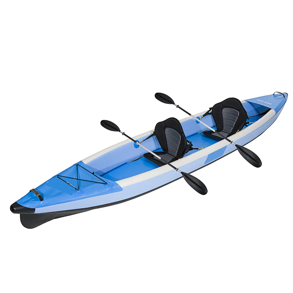 

Portable Kayak Foldable Inflatable Fishing Boat Canoe Outdoor 2 Person Kayak