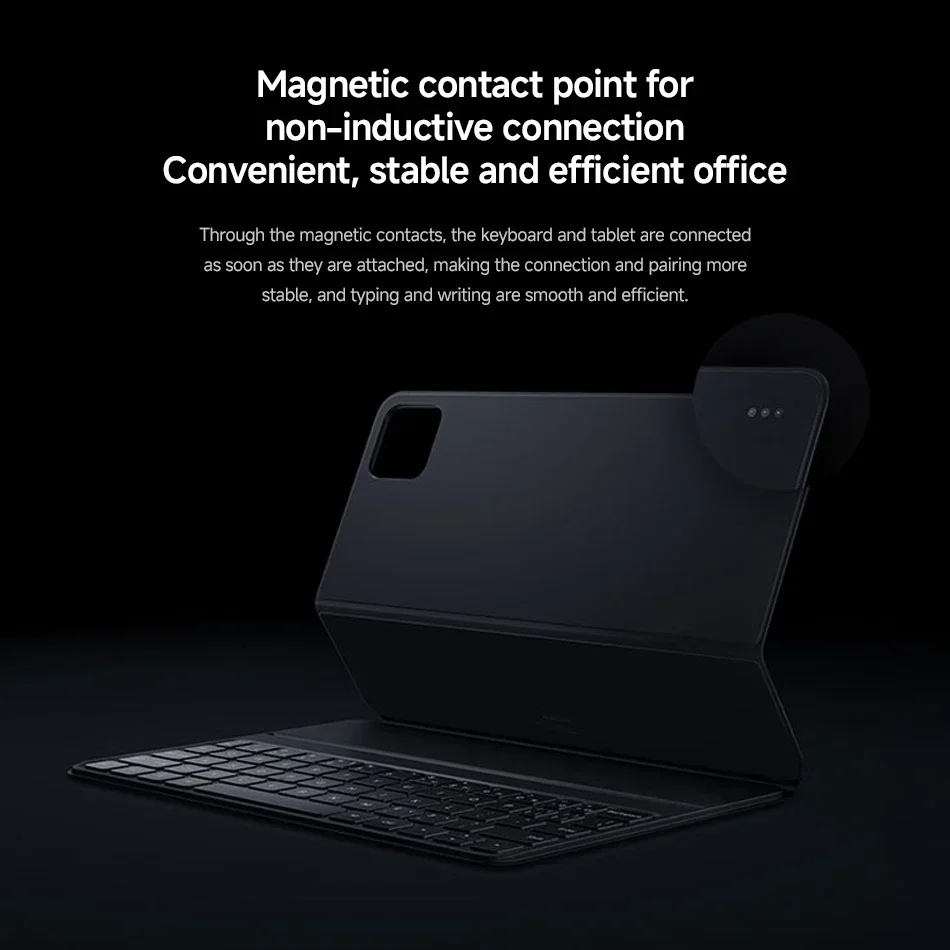 

2025 New Original Xiaomi Pad 7 / 7 Pro Keyboard Case English 64-key For Mi Tablet 7 / 7Pro Magnetic Keyboard PU Protective Cover