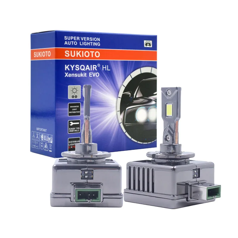 

1 Set D3S LED Headlight 90W 40000LM No Error Canbus 6000K D1S LED Bulb Plug&Play Replace HID Xenon D1S D3S D Series LED Headlamp