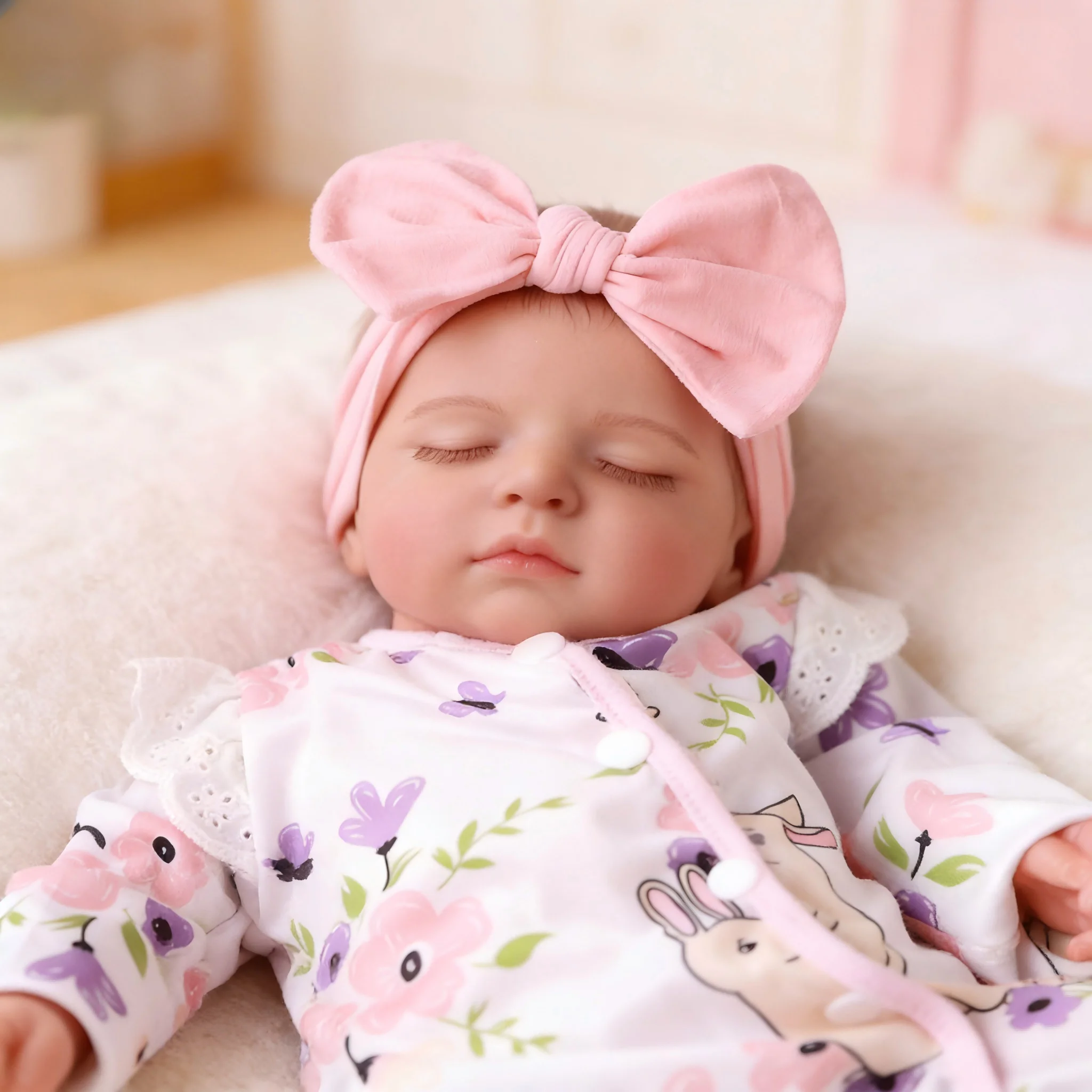 

18-дюймовые куклы-реборны - реалистичные новорожденные, с мягким утяжеленным телом, очаровательные, подвижные, как настоящие - подарок для детей от 3 лет