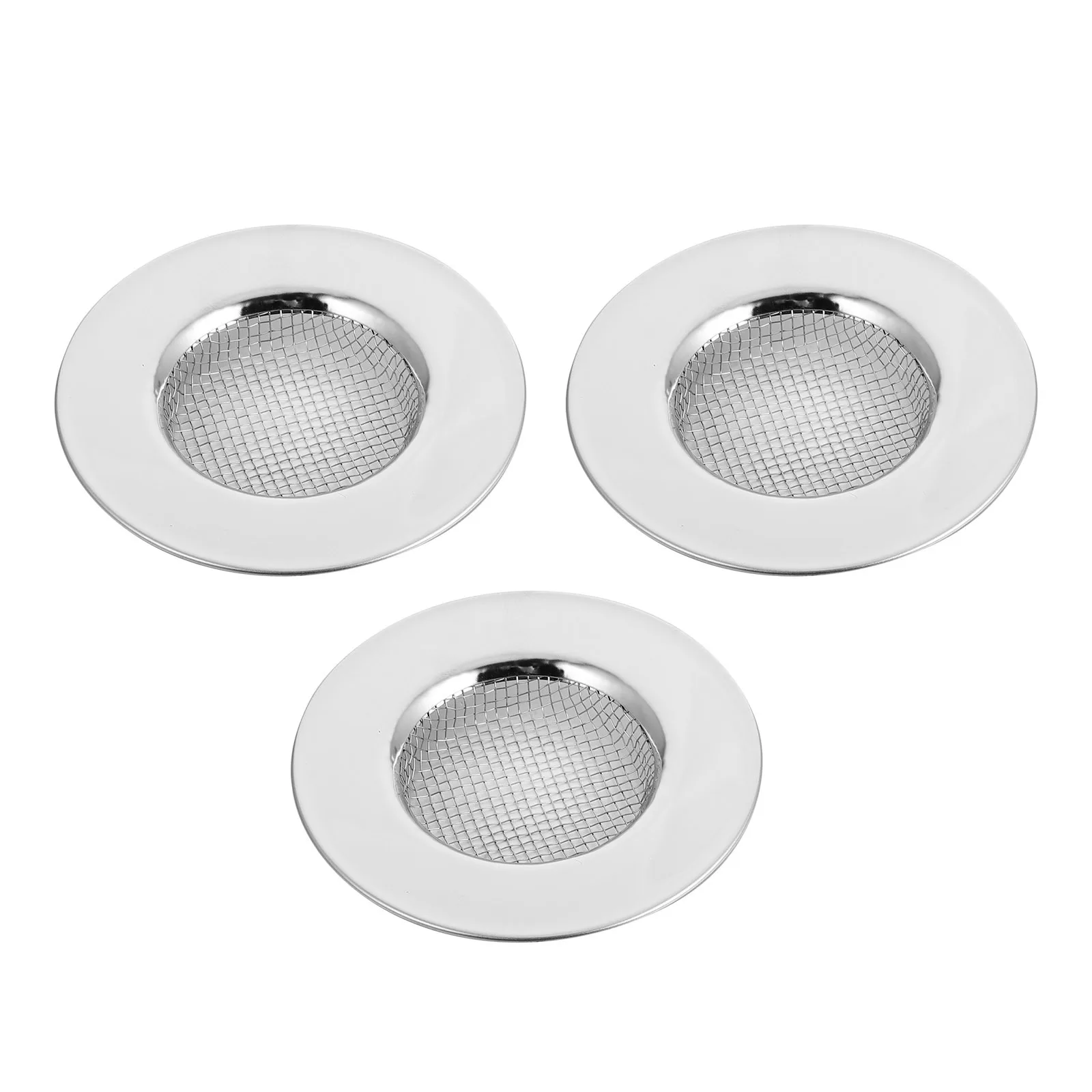 3 قطعة حوض الفولاذ المقاوم للصدأ مصفاة المطبخ استنزاف تصفية الصدأ برهان الأخدود تصميم الشعر الماسك للحمام حوض الاستحمام حوض الاستحمام #4