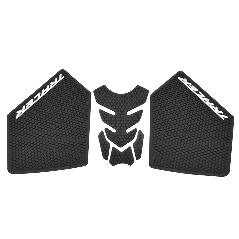 For Yamaha Tracer 9 Tracer9 GT 2021 2022 Motorcycle Side Fuel Tank pad Protector Stickers Traction Pad Side Gas Knee Grip Protec