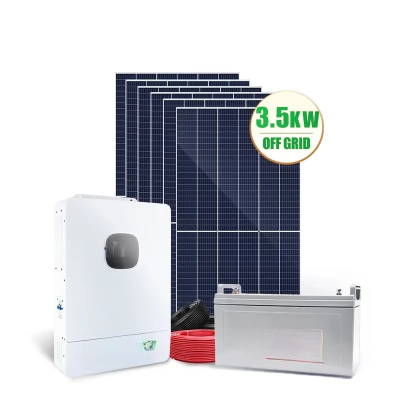 Hybrid 3.5KW Solar Power System Complete Home Energy Storage Solar Energy System