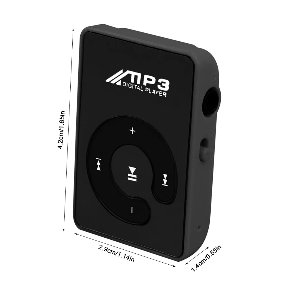 Portable MP3 Player Bluetooth 5.0 Music Stereo Speaker Mini MP4 Video Playback FM Radio Recording For Walkman Support SD TF Card view 3
