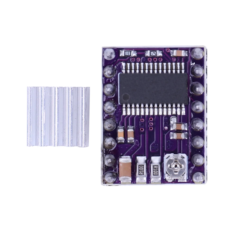 

3D DRV8825 Driver Good Heat Dissipation StepStick DRV8825 6 Different Step Modes Stepper Driver Boards 4 PCB Board for Arduino