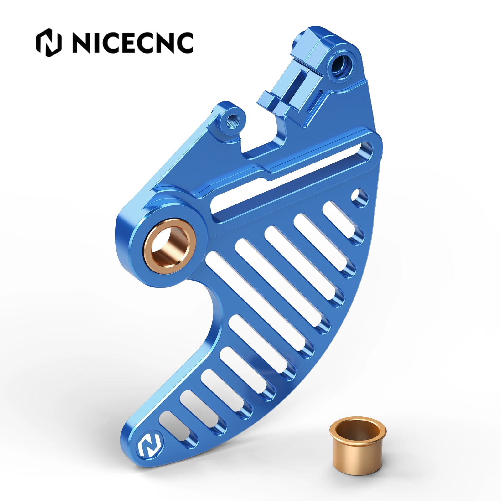 NICECNC Bremsenscheibenschutz hinten für EXC 300 EXC-F 350 TPI Six Days 2004-2026 und STARK VARG MX/EX Elektro-Dirtbike 2024 2025 – Detail 11