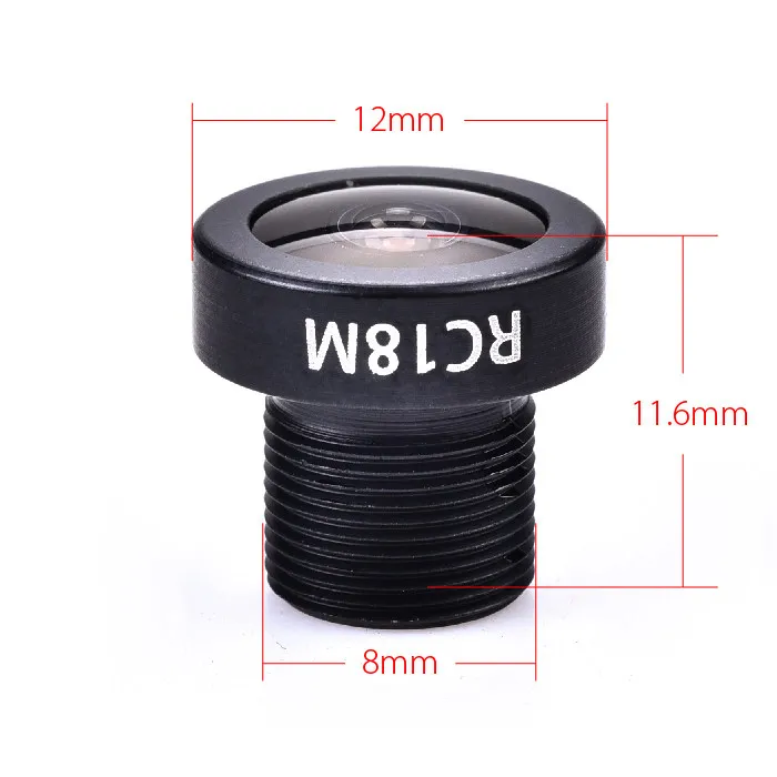 RunCam RC18M 1.8mm M8*P0.5 Lens FOV 170° Wide Angle Replacement Lens For RunCam Racer/Racer 2/Racer 3/NANO2 FPV Camera