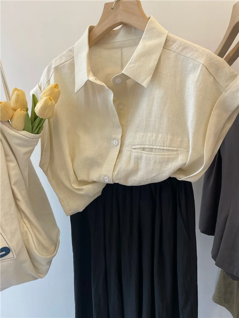 

Новинка лета: Женская свободная молодежная универсальная полосатая футболка-топ в корейском стиле с воротником, утягивающая, базовый слой, маленький размер