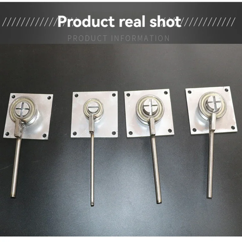 Compact pipe and rebar bending tool—a manual bender for wire, thin rods, copper tubing, round pipes, and rebar.