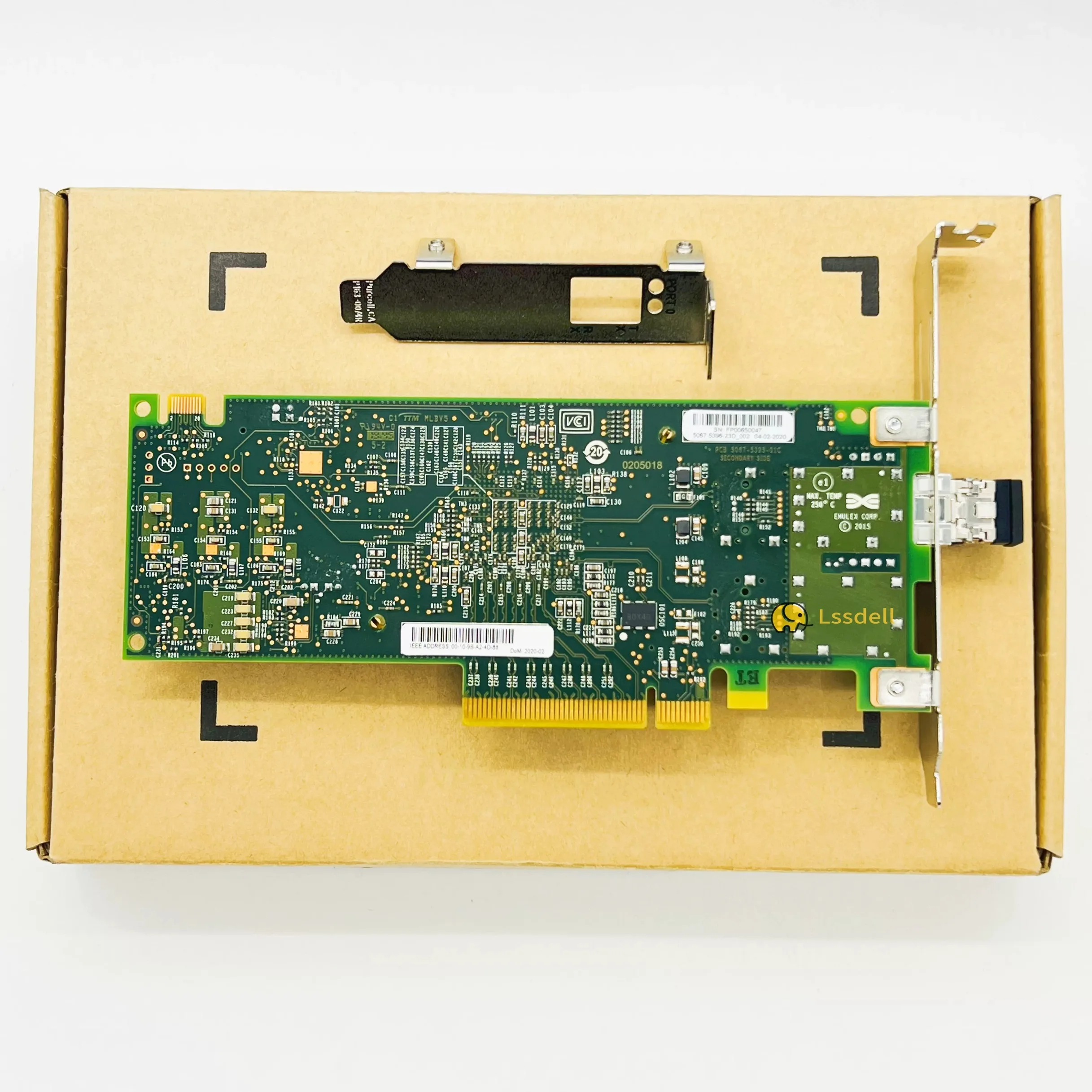 Emulex LPE31002-AP Dual Port 16 GB Glasfaserkanal-HBA-Karte, volle Höhe, LPE31002-AP Server-HBA-Karte